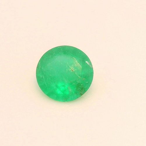 0.27 carat GREEN Round Smaragdas (1)