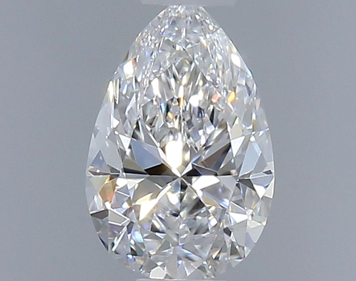 0.3 carat D-VVS1 Natūralus Pear Deimantas (1)