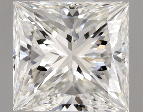 0.6 carat G-VVS1 Natūralus Princess Deimantas (1)