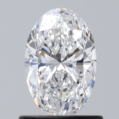 0.9 carat D-SI1 Natūralus Oval Deimantas (1)