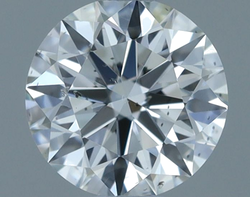 0.5 carat J-SI2 Excellent cut Natūralus Round Deimantas (1)