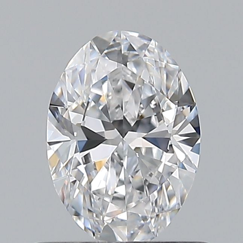 0.6 carat D-VVS1 Natūralus Oval Deimantas (1)