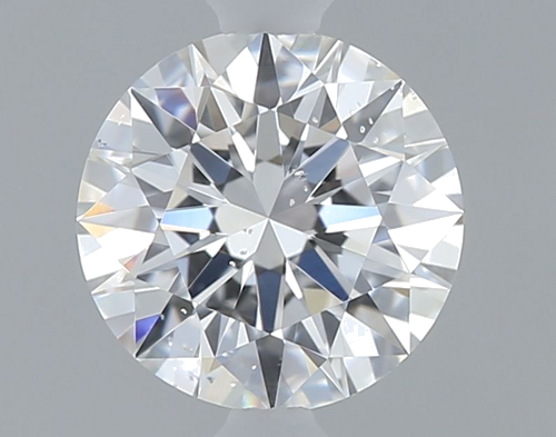 0.53 carat E-SI1 Excellent cut Natūralus Round Deimantas (1)