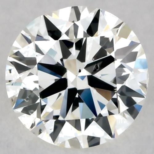 0.4 carat J-SI1 Very Good cut Natūralus Round Deimantas (1)
