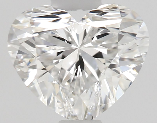 0.56 carat D-VS1 Natūralus Heart Deimantas (1)