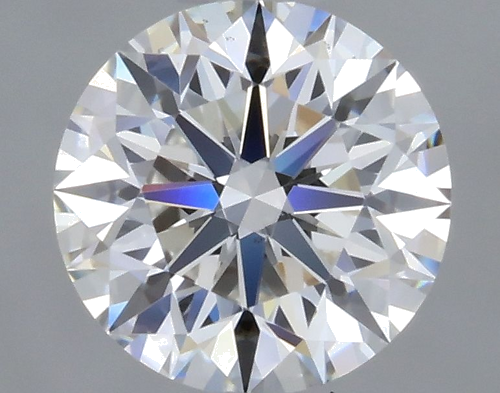 0.44 carat F-VS1 Excellent cut Natūralus Round Deimantas (1)