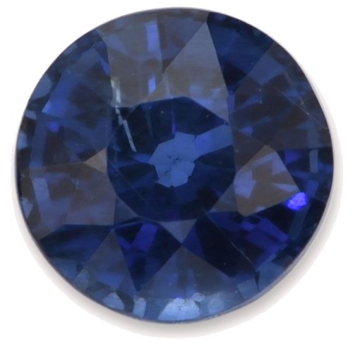 0.66 carat BLUE Round Safyras (1)