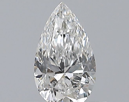 0.47 carat E-SI1 Natūralus Pear Deimantas (1)