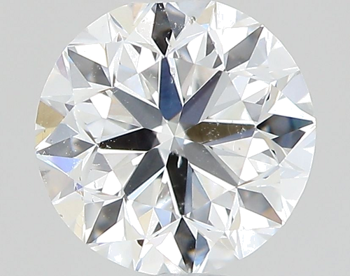0.5 carat E-SI2 Very Good cut Natūralus Round Deimantas (1)