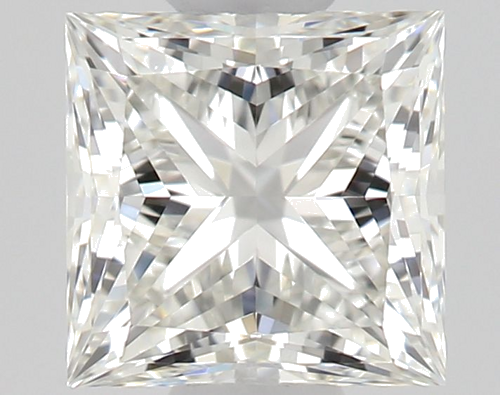 0.5 carat I-VVS1 Natūralus Princess Deimantas (1)