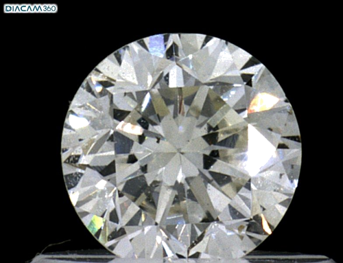 0.47 carat K-VS2 GD cut Natūralus Round Deimantas (1)