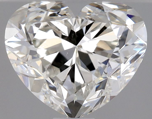 1.02 carat I-SI1 Natūralus Heart Deimantas (1)