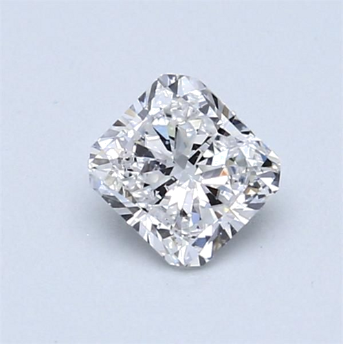0.61 carat D-SI1 Natūralus Radiant Deimantas (1)