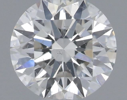 0.34 carat I-SI2 Excellent cut Natūralus Round Deimantas (1)