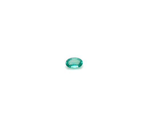 0.39 carat GREEN Oval Smaragdas (1)