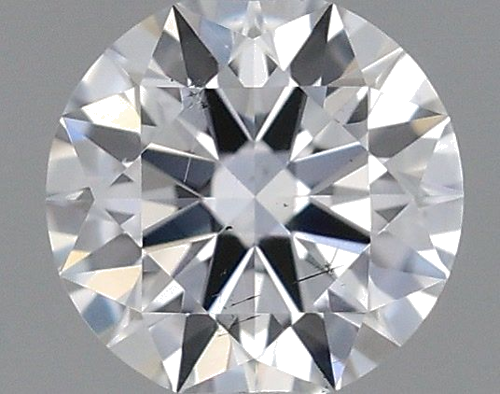 0.19 carat E-SI1 Excellent cut Natūralus Round Deimantas (1)