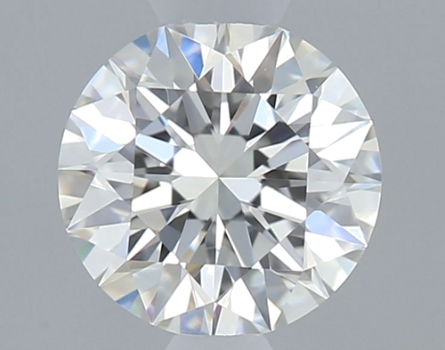 0.37 carat H-VVS1 Excellent cut Natūralus Round Deimantas (1)
