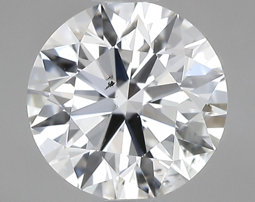 0.61 carat F-SI1 Excellent cut Natūralus Round Deimantas (1)
