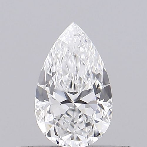 0.26 carat E-VS2 Natūralus Pear Deimantas (1)