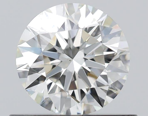 0.55 carat I-VS1 Excellent cut Natūralus Round Deimantas (1)