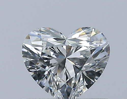 0.52 carat G-VS2 Natūralus Heart Deimantas (1)
