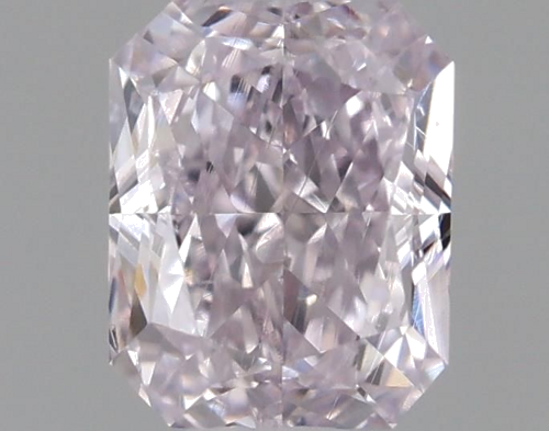 0.51 carat Fancy Light Purplish Pink-SI2 Natūralus Radiant Deimantas (1)