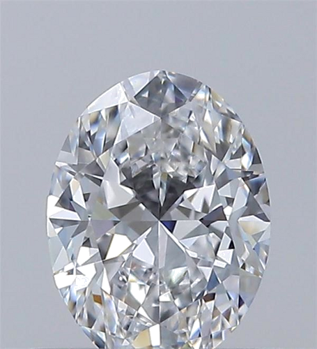 0.5 carat D-VS2 Natūralus Oval Deimantas (1)