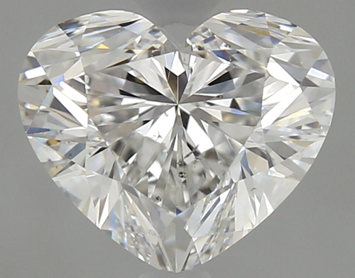 1.51 carat F-SI1 Natūralus Heart Deimantas (1)