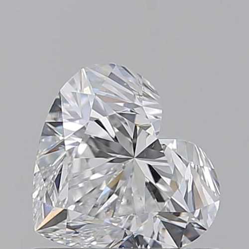 0.7 carat D-SI1 Natūralus Heart Deimantas (1)