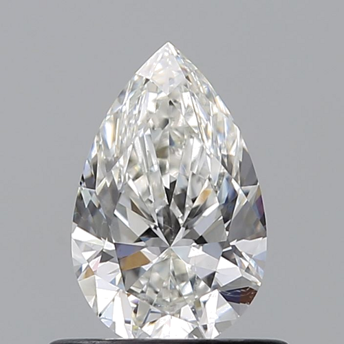 0.62 carat G-SI1 Natūralus Pear Deimantas (1)
