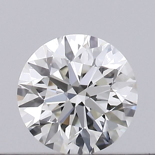 0.18 carat H-VVS1 Excellent cut Natūralus Round Deimantas (1)