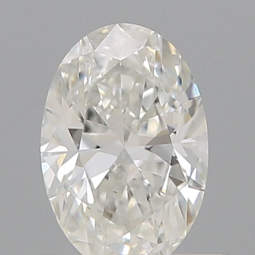 0.5 carat G-SI2 Natūralus Oval Deimantas (1)