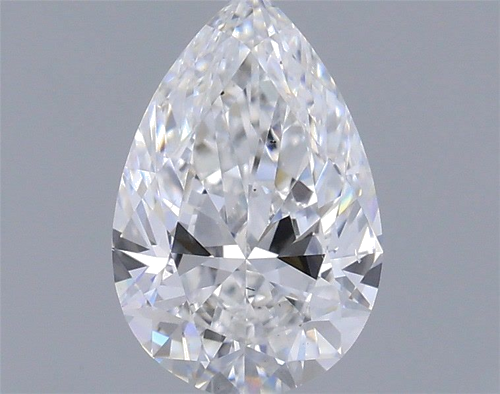 0.51 carat D-VS2 Natūralus Pear Deimantas (1)