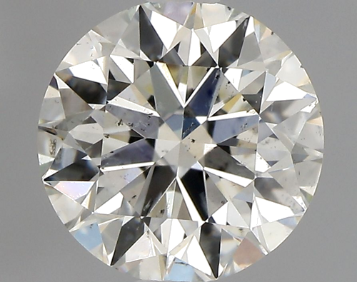 0.89 carat K-SI2 Excellent cut Natūralus Round Deimantas (1)