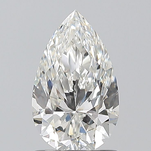 1.06 carat H-VVS2 Natūralus Pear Deimantas (1)