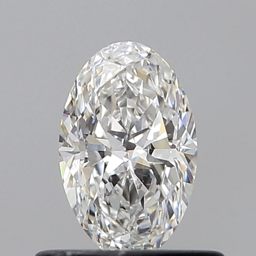 0.51 carat F-SI1 Natūralus Oval Deimantas (1)
