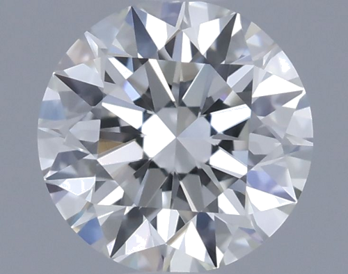 0.5 carat F-VVS1 Excellent cut Natūralus Round Deimantas (1)
