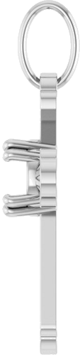 Pakabukas „Accented Cross“ 14k white gold Round 5.2mm (3)