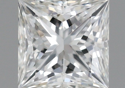 0.35 carat F-VVS2 Natūralus Princess Deimantas (1)