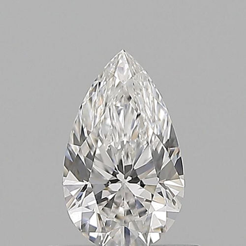 0.56 carat E-VVS2 Natūralus Pear Deimantas (1)