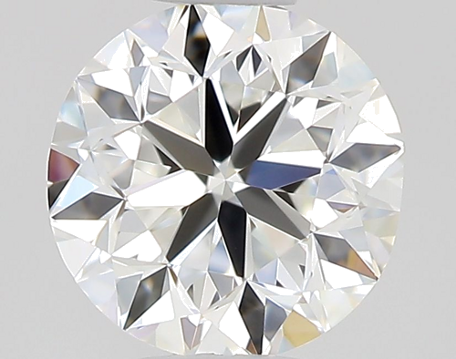 0.5 carat F-VVS1 Very Good cut Natūralus Round Deimantas (1)