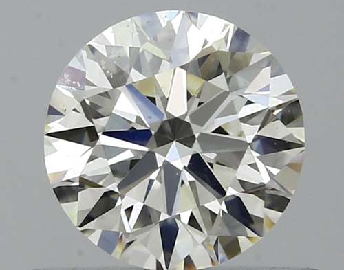 0.56 carat I-VS2 Excellent cut Natūralus Round Deimantas (1)