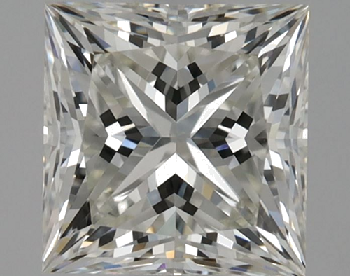 0.91 carat I-VVS2 Natūralus Princess Deimantas (1)