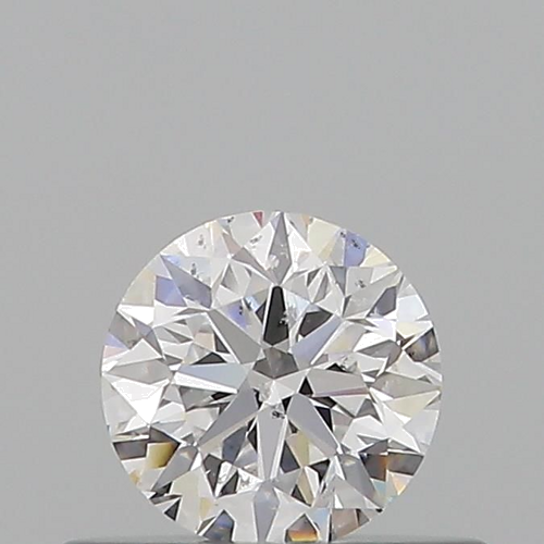 0.42 carat D-SI2 Very Good cut Natūralus Round Deimantas (1)
