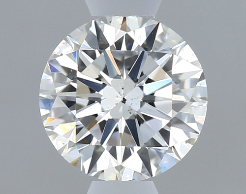 0.61 carat H-SI1 Excellent cut Natūralus Round Deimantas (1)