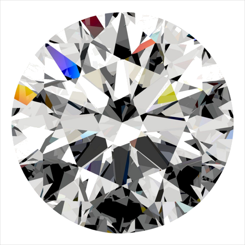0.31 carat E-VS1 Excellent cut Natūralus Round Deimantas (1)
