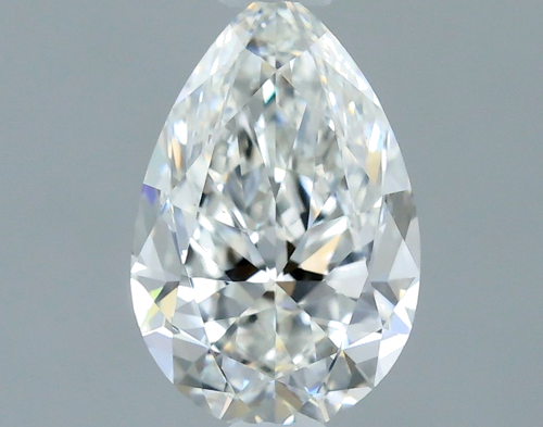 0.5 carat F-VS1 Natūralus Pear Deimantas (1)