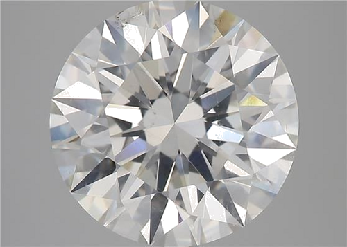 5.41 carat I-SI1 Excellent cut Natūralus Round Deimantas (1)