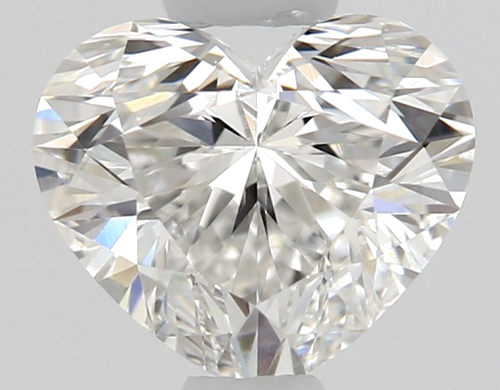 0.51 carat F-VS1 Natūralus Heart Deimantas (1)