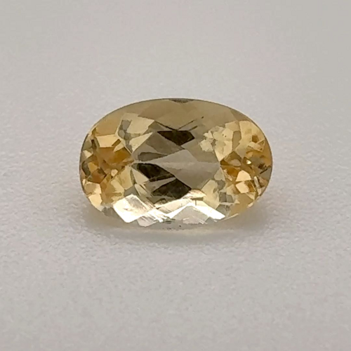 0.66 carat YELLOW Oval Topaz (1)